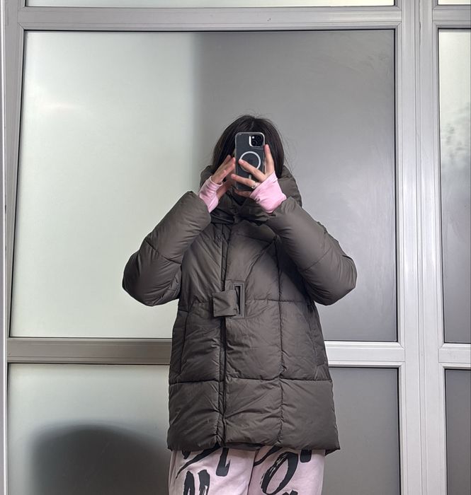 Куртка бежево-сіра (тауп), розмір L