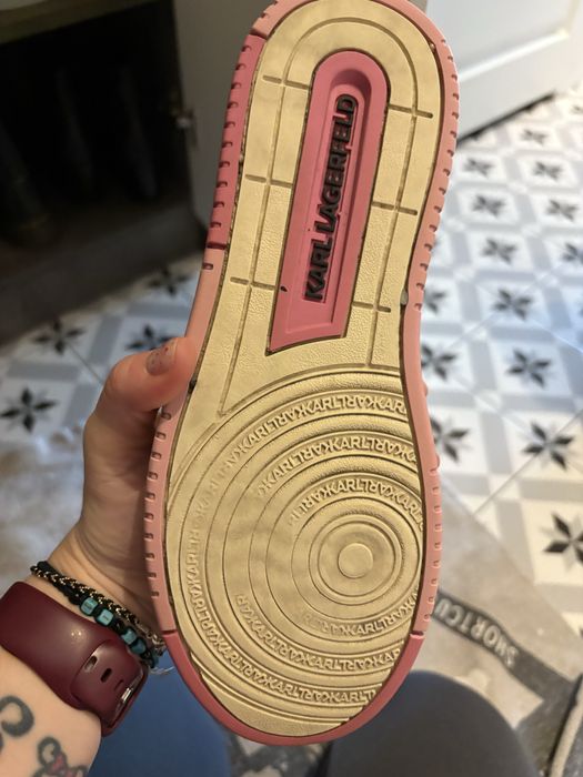 Skórzane sneakersy Karl Lagerfeld KREW kl 39