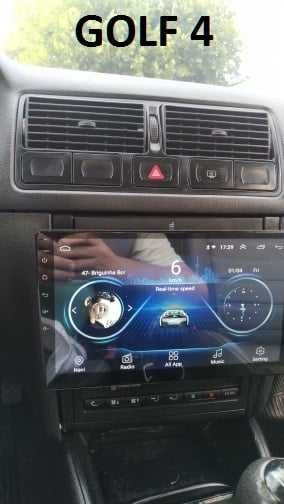 Radio Android Ecra 9 polegadas touchscreen GPS WiFi Carplay