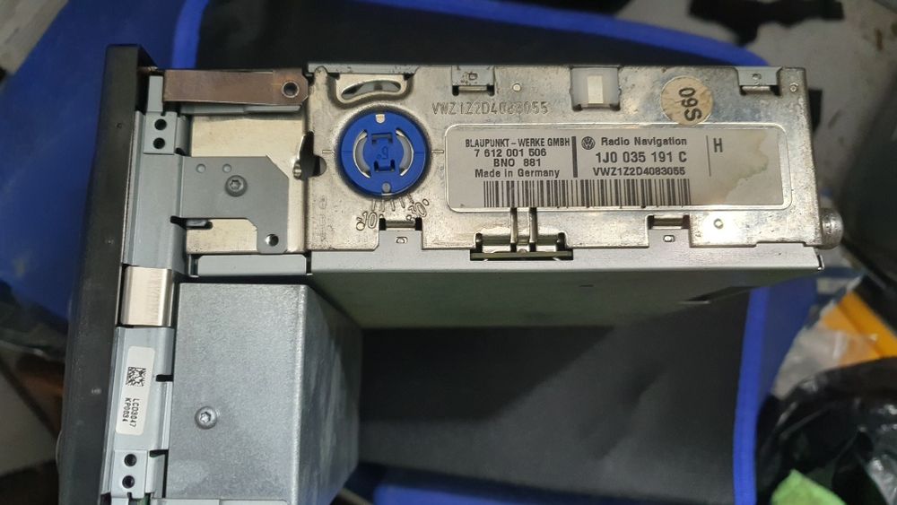 AutoRadio 2DIN VW golf/passat mk4 original