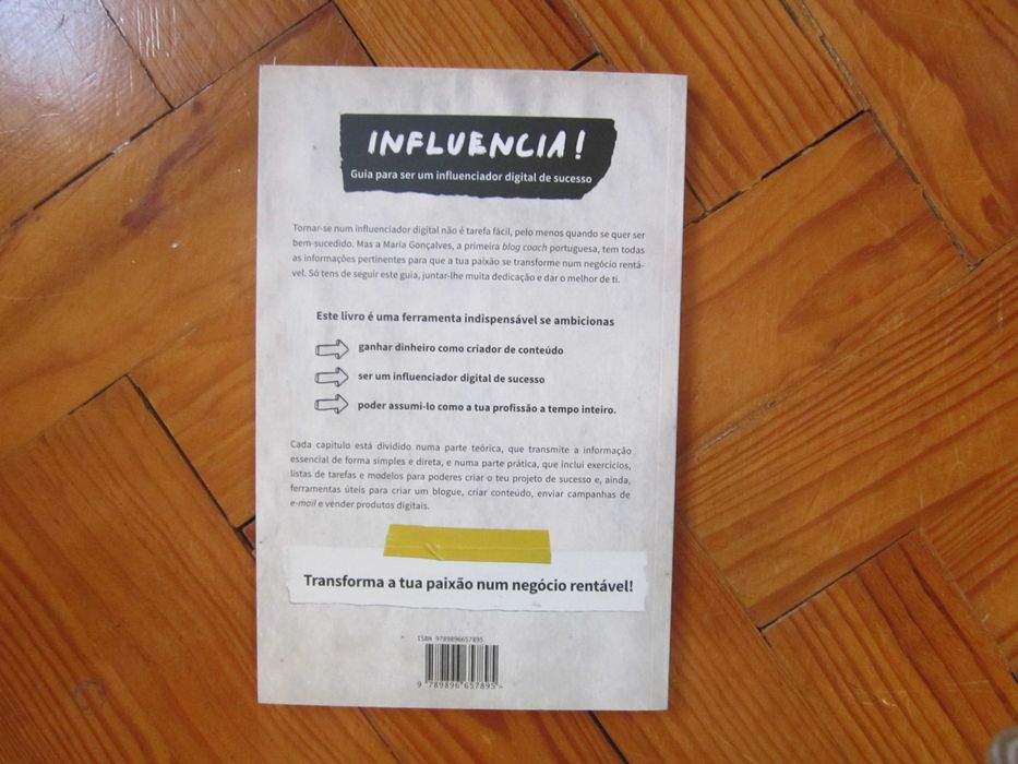 Livro INFLUENCIA! de Maria Gonçalves