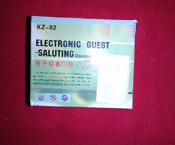 Avisador sonoro de movimientos para loja, garagem, casa, etc. Novo