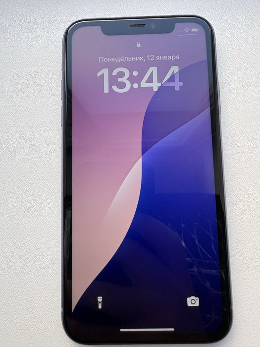 iPhone 11 64GB Purple. Идеал. АКБ 84%. FaceID/TrueTone работают