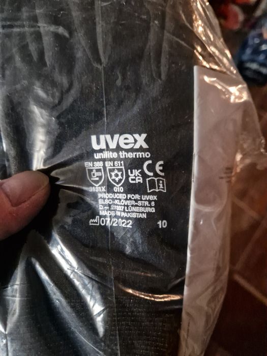 Rekawice robocze Keiler fit winter oraz Uvex