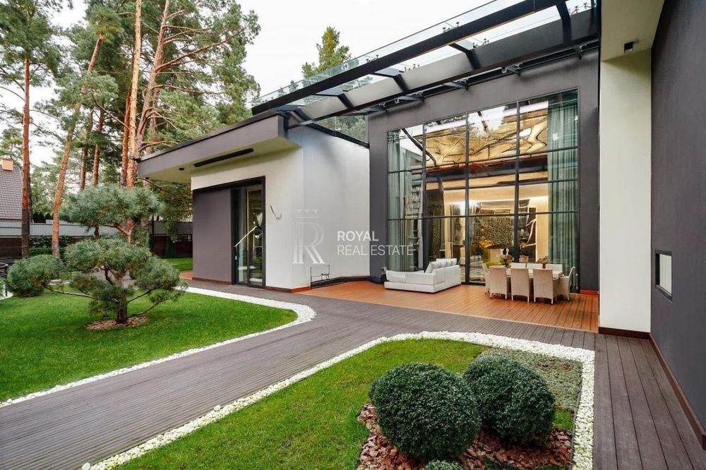 Оренда Будинок 700м2 5к Козин Резиденція 30 соток СПА Підвал Ландшафт