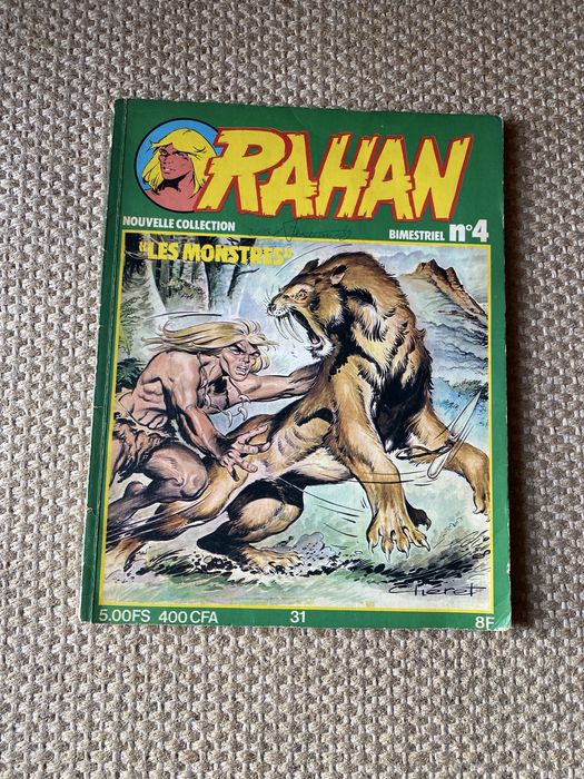 Rahan -  Banda desenhada de 1978 - Nº4