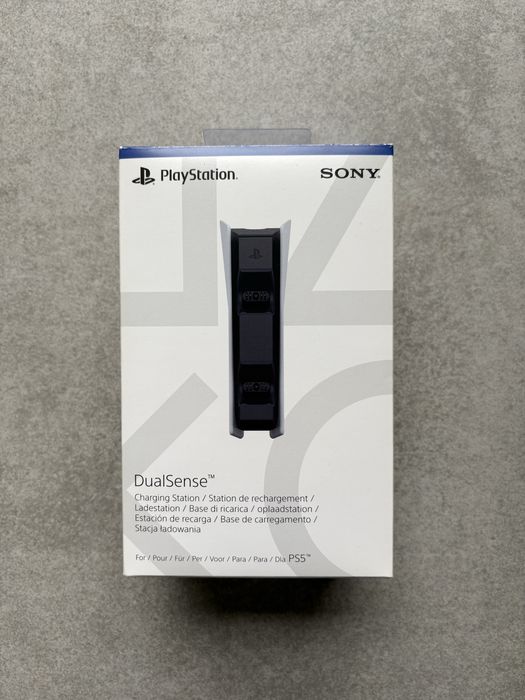 Sony Playstation 5 Dualsense Charging Station Łacowarka Pad Kontroler Stacja Gaming