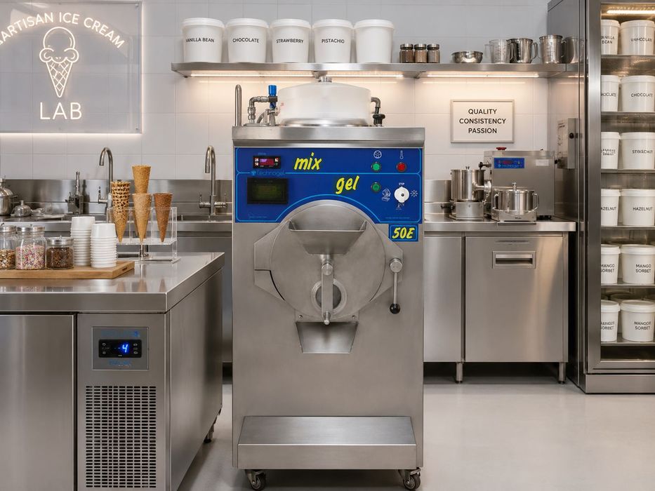 Technogel Mixgel 50E Gelato Batch Freezer (not Carpigiani)