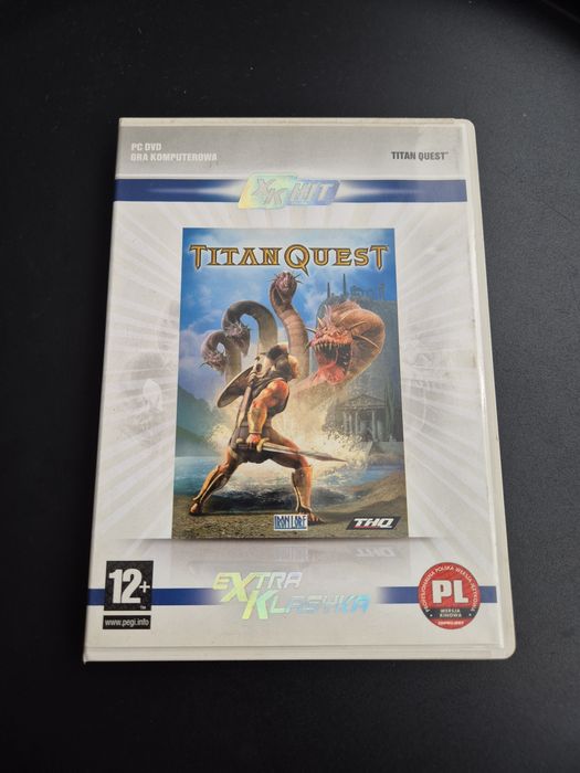 Titan quest Gra pc pudełko książka titanquest