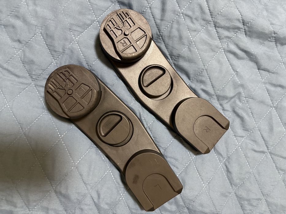 Автокрісло люлька Anex + база isofix + адаптери на шасі