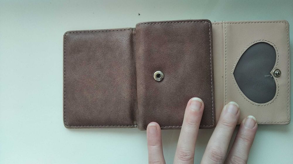 Кошелек женский гаманець новый кожа обмен