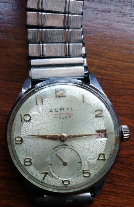 Belo Relógio ZURYL Special 17 Rubis, Suisso