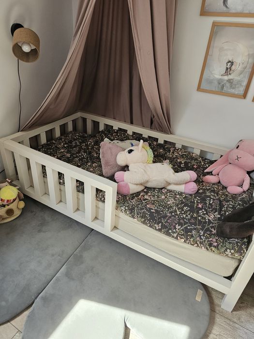 Łóżko + materac 80x160 cm