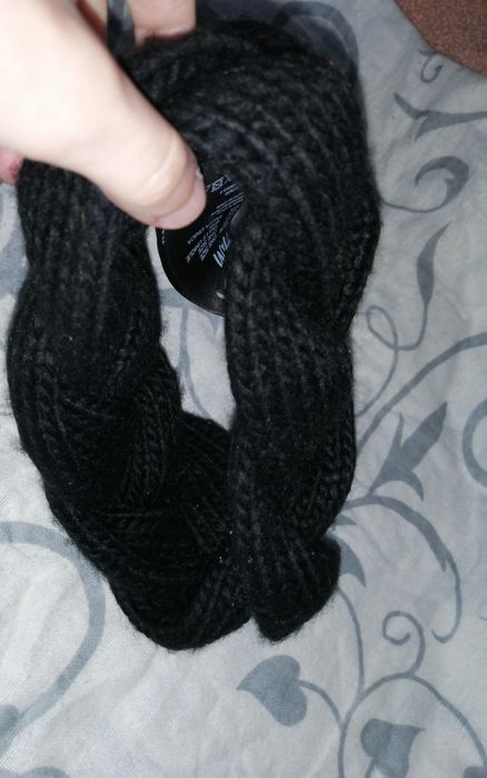 Nowa Gruba Ciepła Pleciona Warkoczowa Opaska H&M