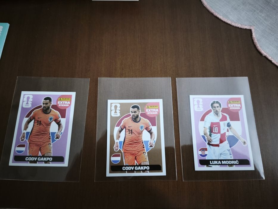 Stickers Extra Gakpo Bronze e Modric