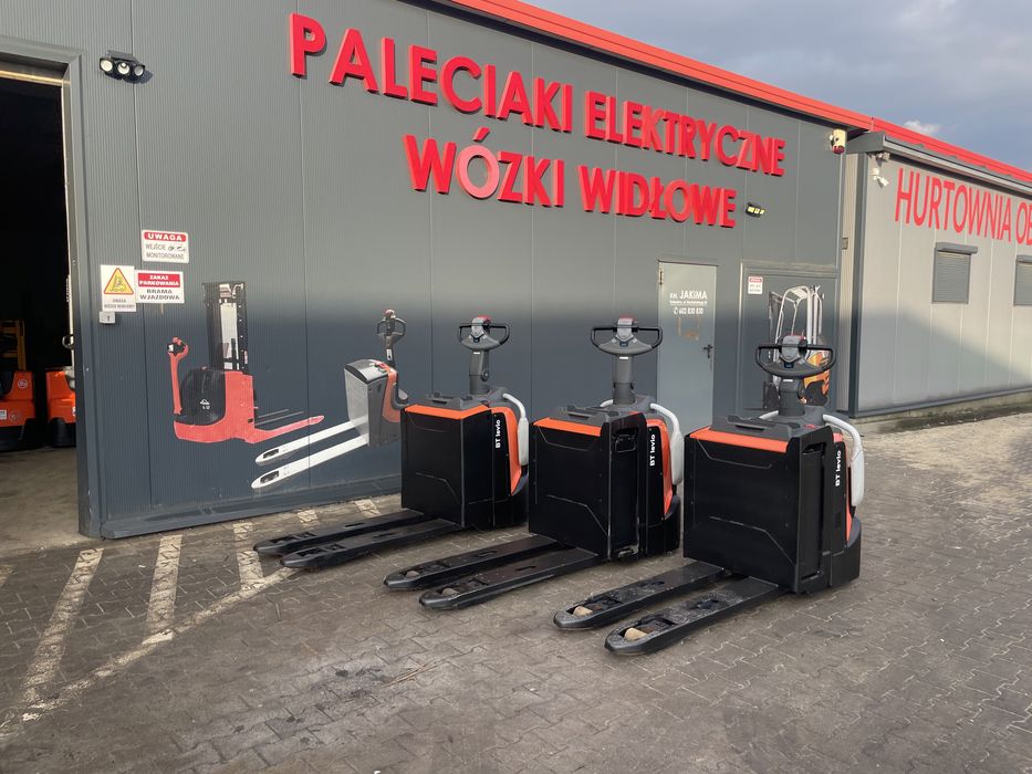 Paleciak elektryczny BT LPE 250 z 2016 r 2500 kg wózek szybki