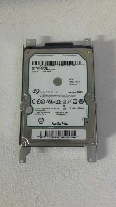 Жесткий диск Seagate SATA 750Gb 9mm 5400rpm 8mb (ST750LM022)