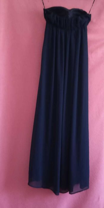 Красиве довге плаття темно-синього  кольору за 95 грн.