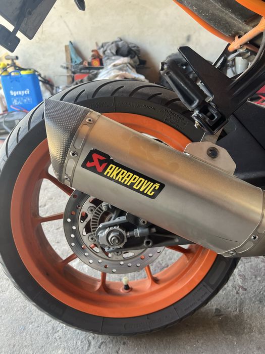 Ktm rc 125 akrapovic
