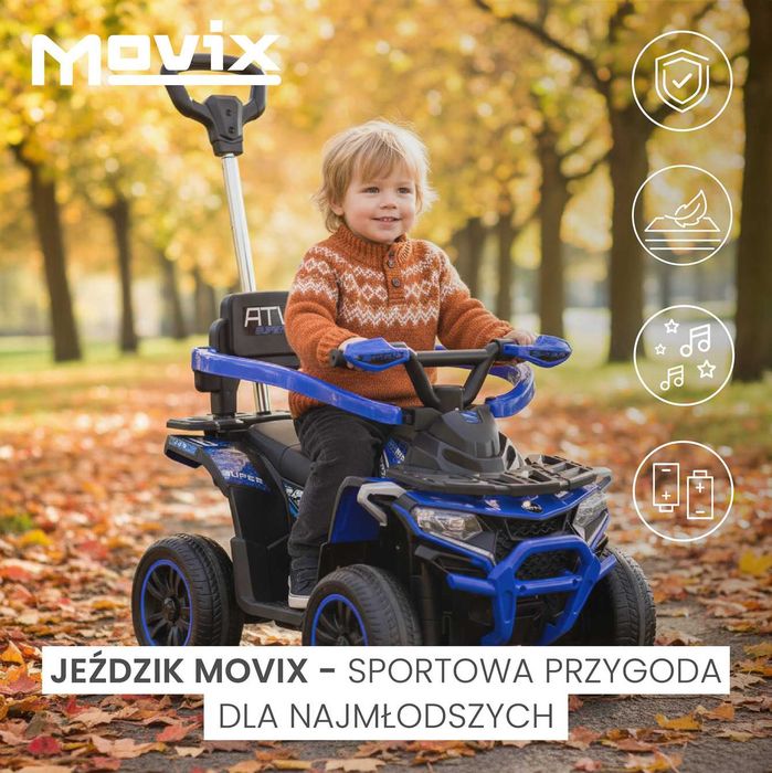JEŹDZIK MOVIX Autko Quad Auto dla dziecka pchacz Pojazd samochód
