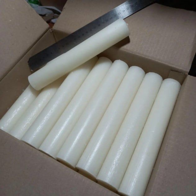 Свічки господарські 24×4 см – довге горіння 72 год, ідеально під блек