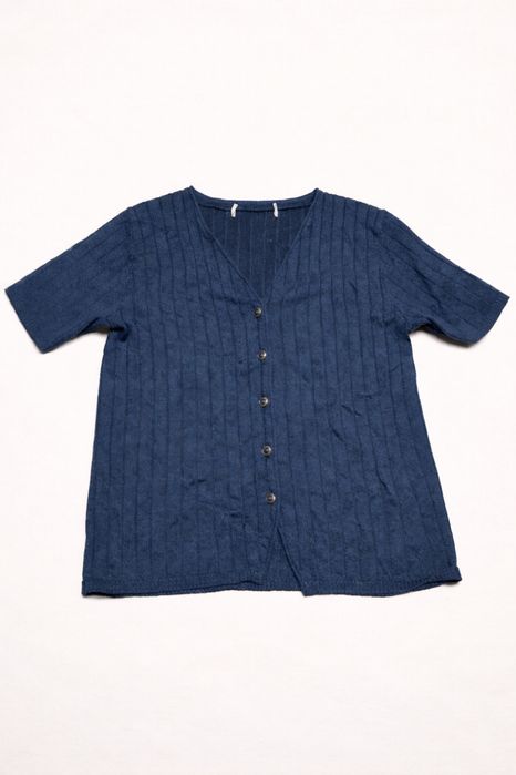 Rozpinany kardigan granatowy