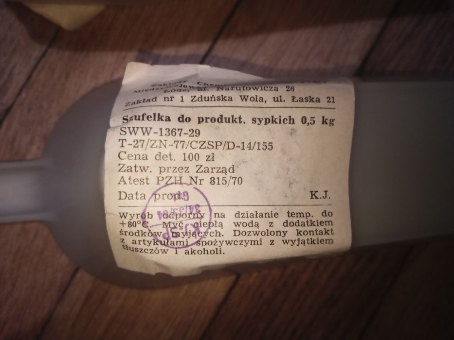 Szufelki z PRL (nowe)