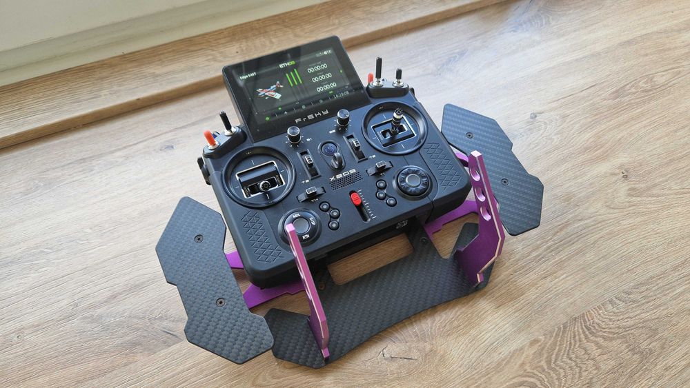 dron samolot rc - oryginalny pulpit FrSky do radia / nadajnika