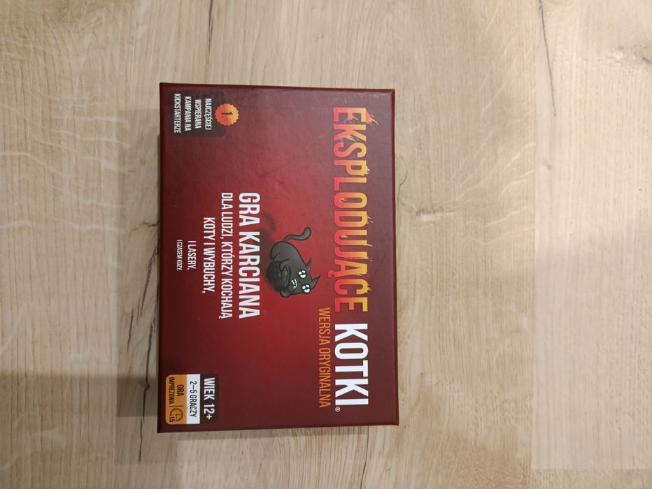 Eksplodujące Kotki gra karciana