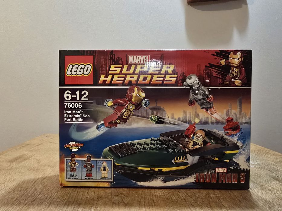 Lego Marvel 76006 Bitwa o port Extremis nowy zestaw klocków