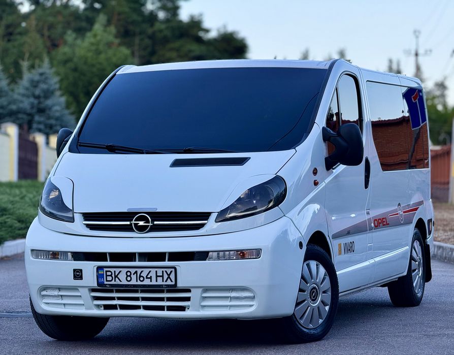 Opel Vivaro 1.9 ПАСАЖИР 9 Місць! Ідеальний Стан Гаражне зберігання 1 ВЛАСНИК!