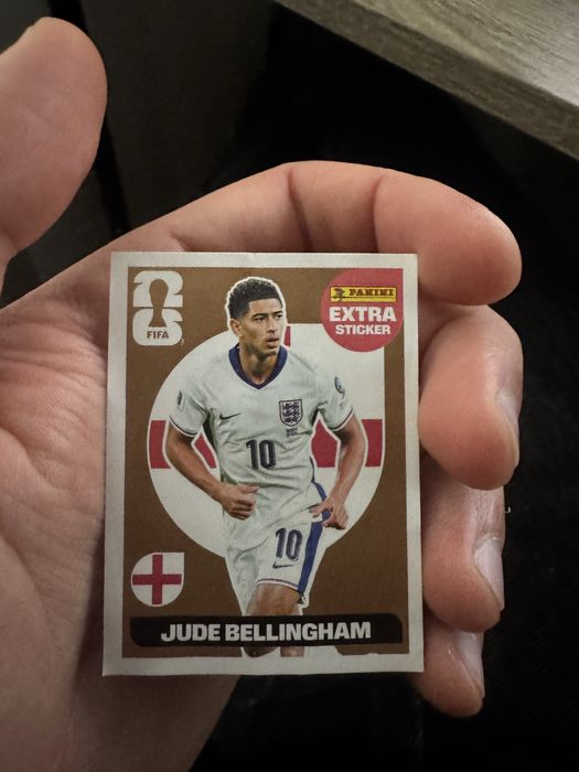 Продам Panini Extra Sticker Jude Bellingham Bronze (FIFA World Cup 2026)
