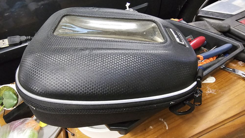 Mala de depósito moto