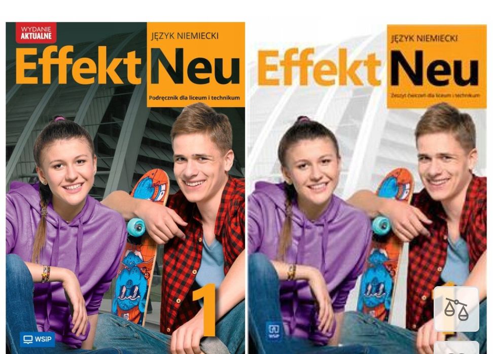 Książka i Ćwiczenia Effekt Neu 1 Nowe
