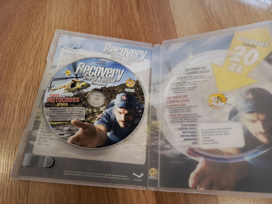 Recovery Search & Rescue Simulation PC CD-ROM gra komputerowa