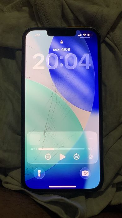 Vendo iPhone 13 pro com écran rachado