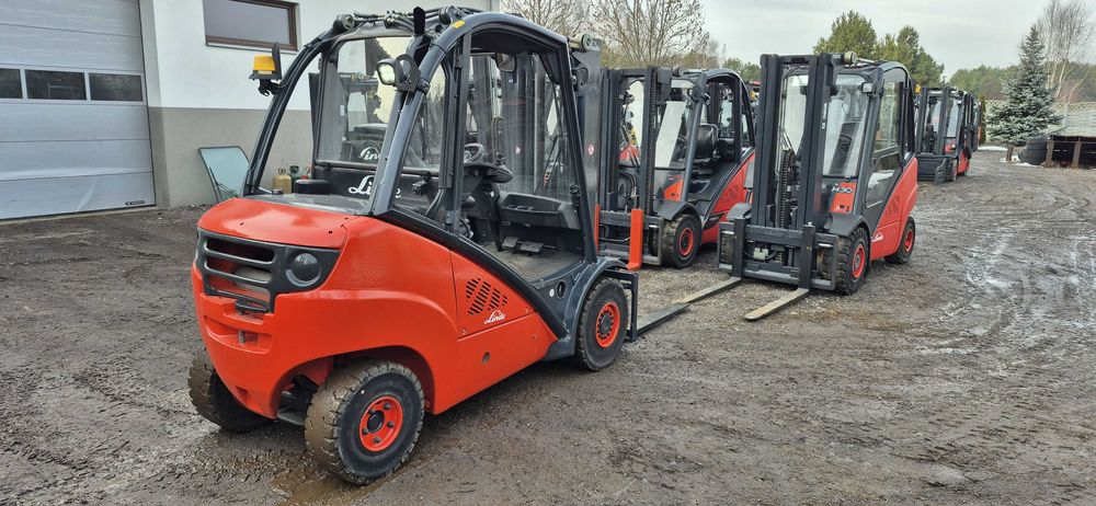 Wózek Widłowy Linde H30D - Diesel - Triplex 4.70 m. - Stan BDB