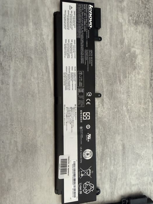 Оригінальні запчастини для Lenovo ThinkPad T470 / T480 / A475 (RAM 16GB, Акумулятори, 4G LTE, Охолодження)