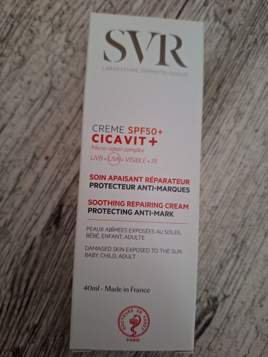 SVR CICAVIT+ CREMESPF50+ Krem kojąco-regenerujący 40ml