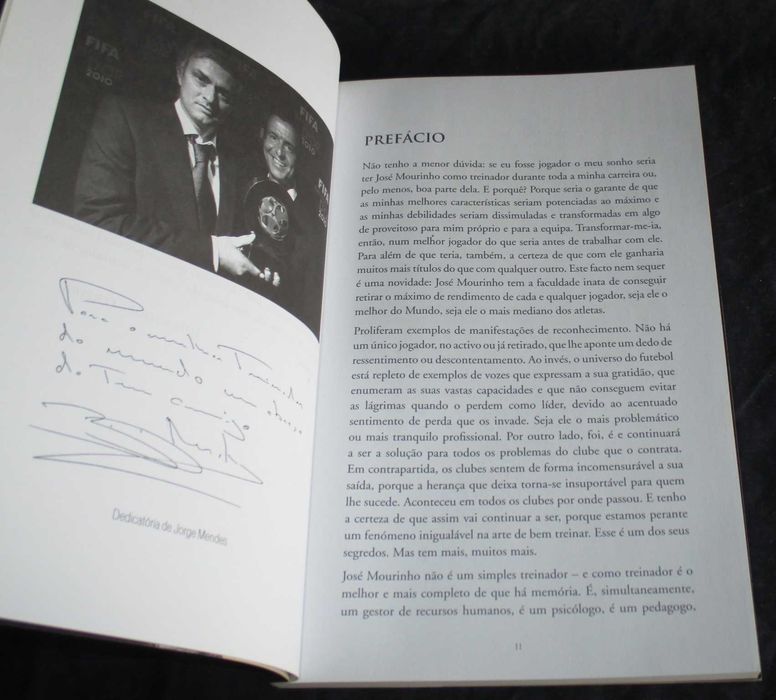 Livro Mourinho Nos Bastidores das Vitórias