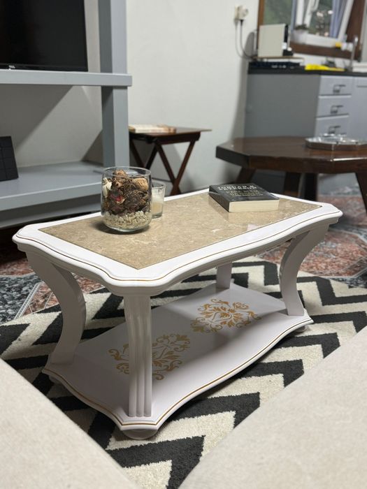 Mesa de centro com iluminação Led | Peça única de design