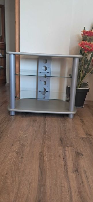 Mesa de suporte para televisão enfeites