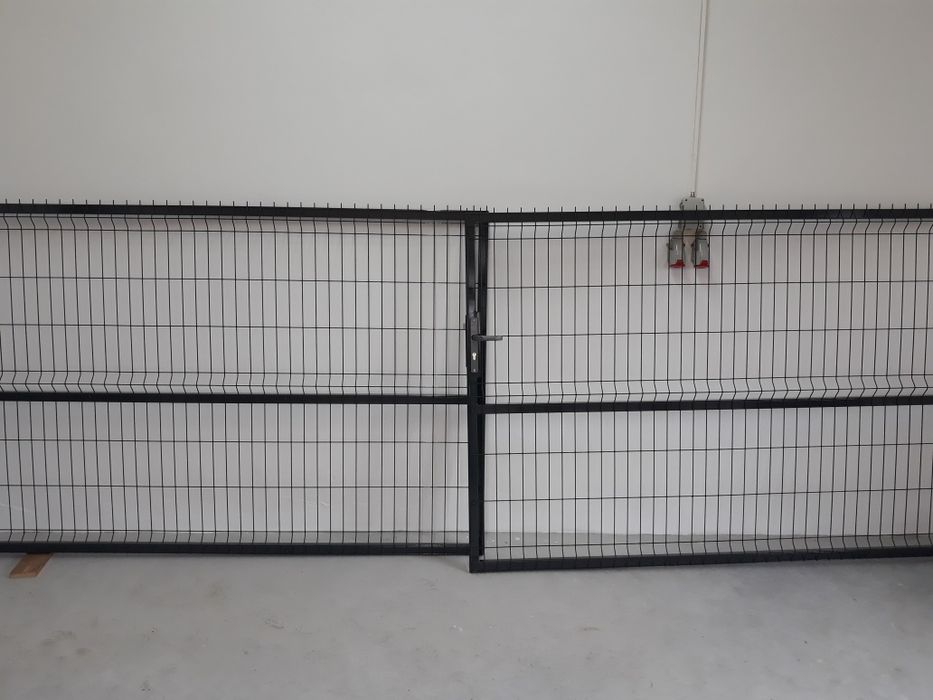 Brama panelowa dwuskrzydlowa