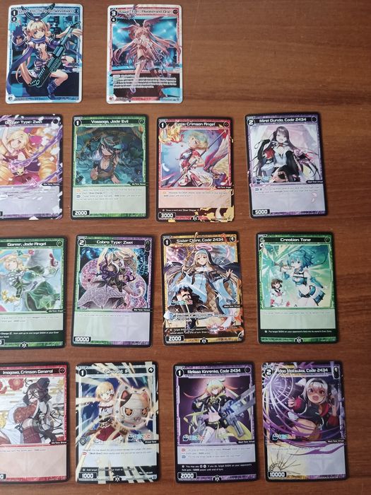 Zestaw WIXOSS TCG – 2x Starter Deck (Nijisanji, Ancient Surprise) + Karty SR/Promo