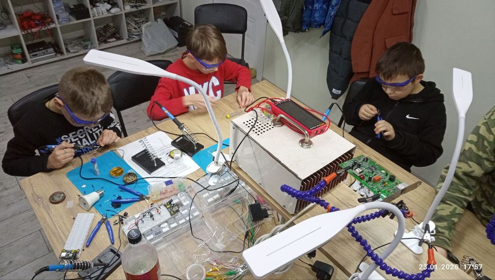 Курси радіоелектроніки для дітей від 6 років