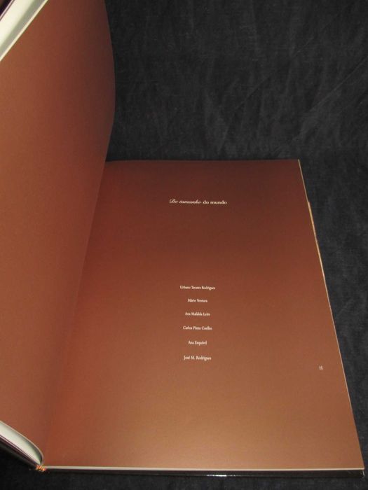 Livro Do Tamanho do Mundo Urbano Tavares Rodrigues Mário Ventura