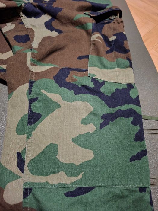 Spodnie wojskowe US Army woodland M/S