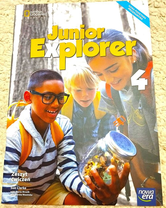 książki wyd. Nowa Era do j. angielskiego Junior Explorer kl. 4, komplet