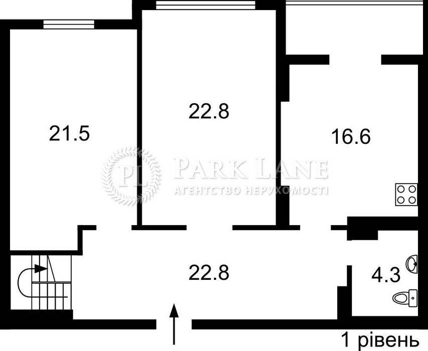 Багатокімнатна квартира за адресою вул. Іллєнка Юрія (площа 194 м²) - Atlanta.ua - фото 14