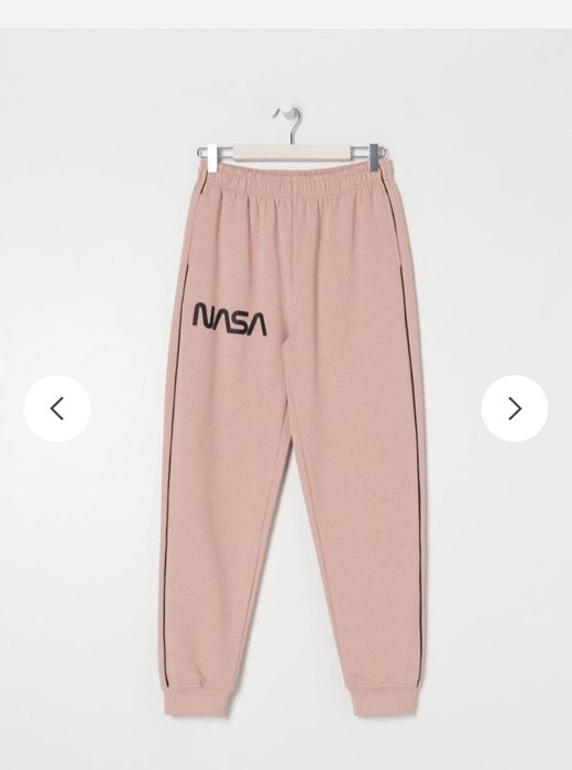 Spodnie dresowe dresy z napisem NASA rozm XS/S